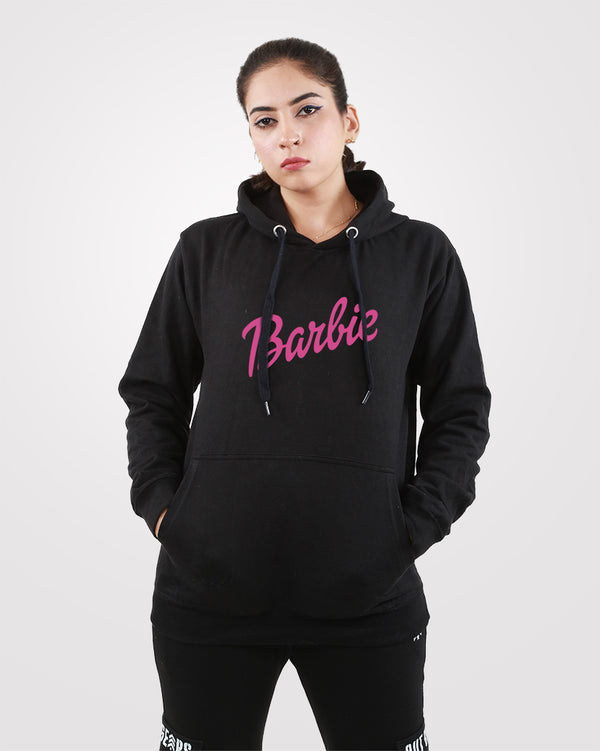 Barbie Pullover Hoodies Black