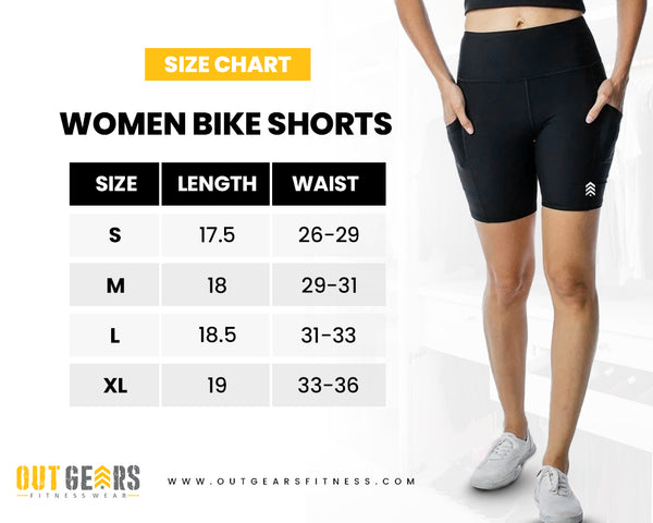 Women's Biker Shorts Black