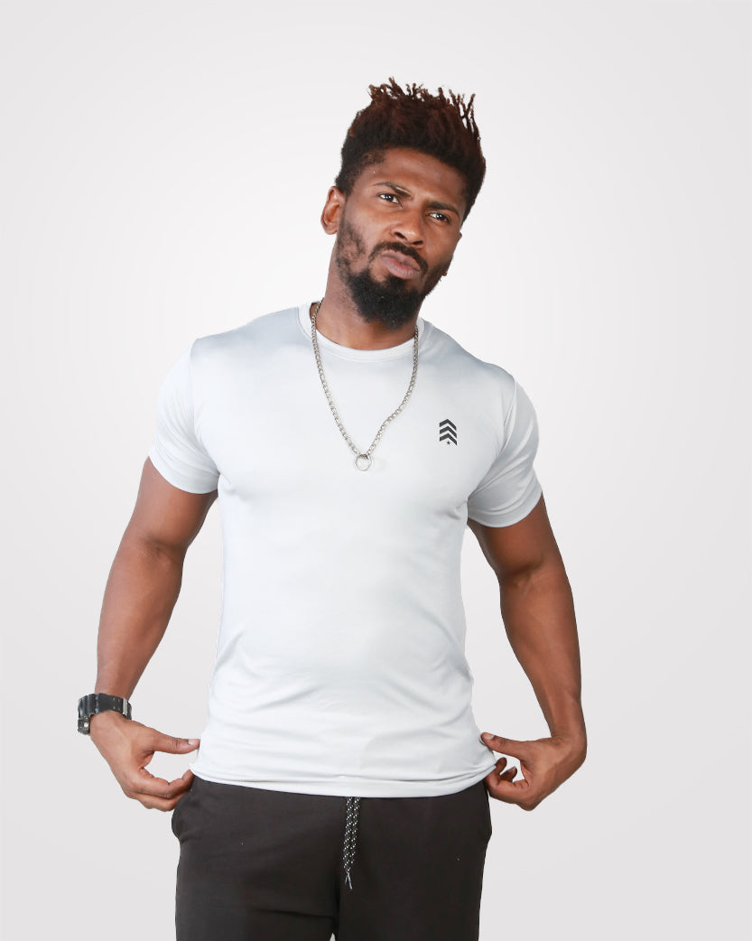 Gray Dri-Fit Tee - Outgears Fitness
