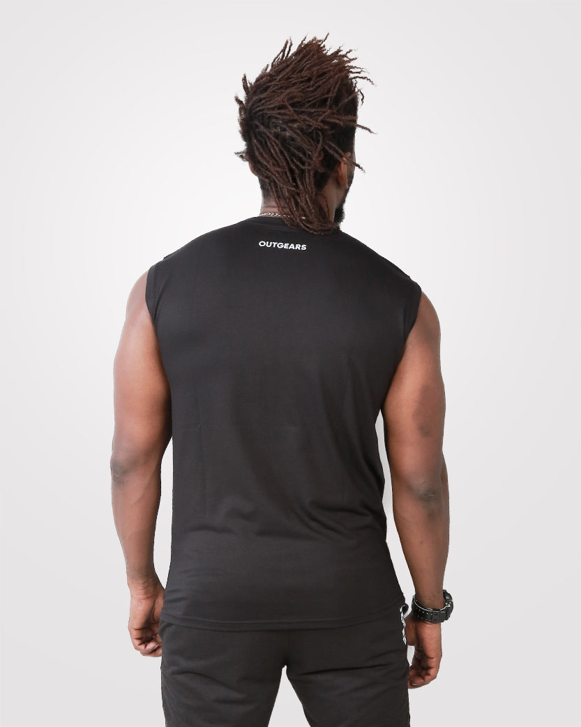 Men’s Tank Top Black 0.1 - Outgears Fitness