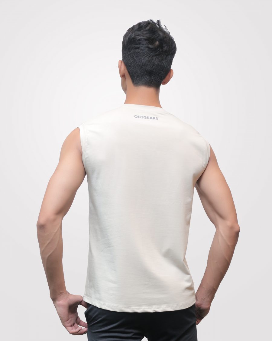 Men’s Tank Top Off White 0.1 - outgearsfitness