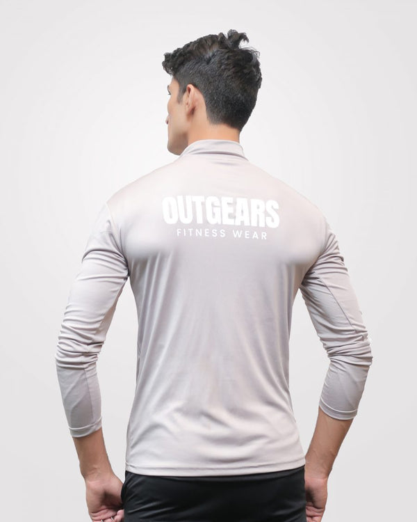 Summer Gym Jacket For Men Gray