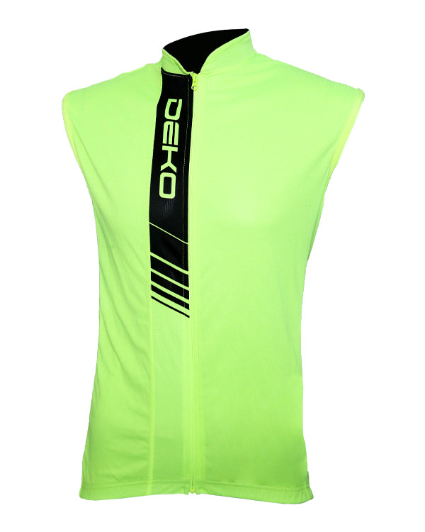 Neon Sleeveless Cycling Jersey