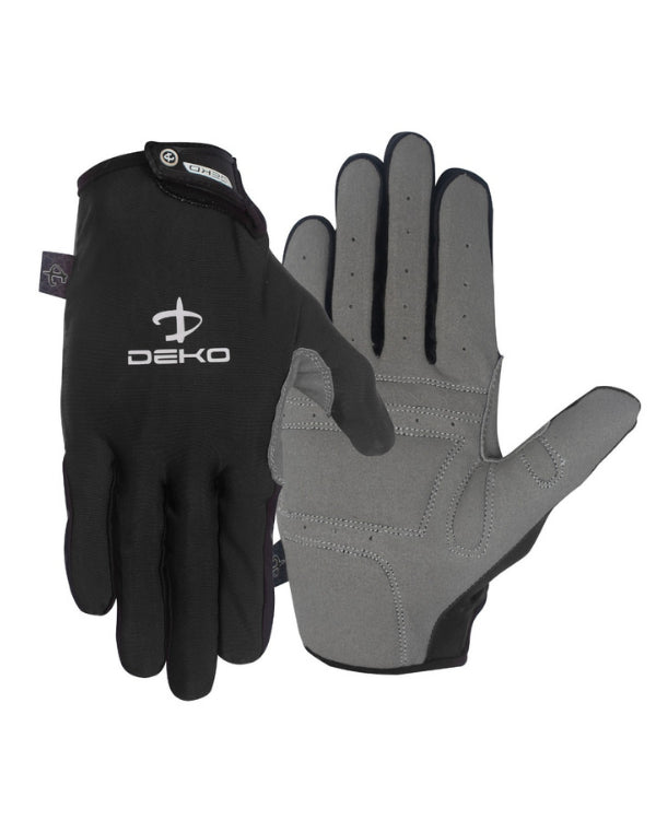 Full Finger Gloves Gray