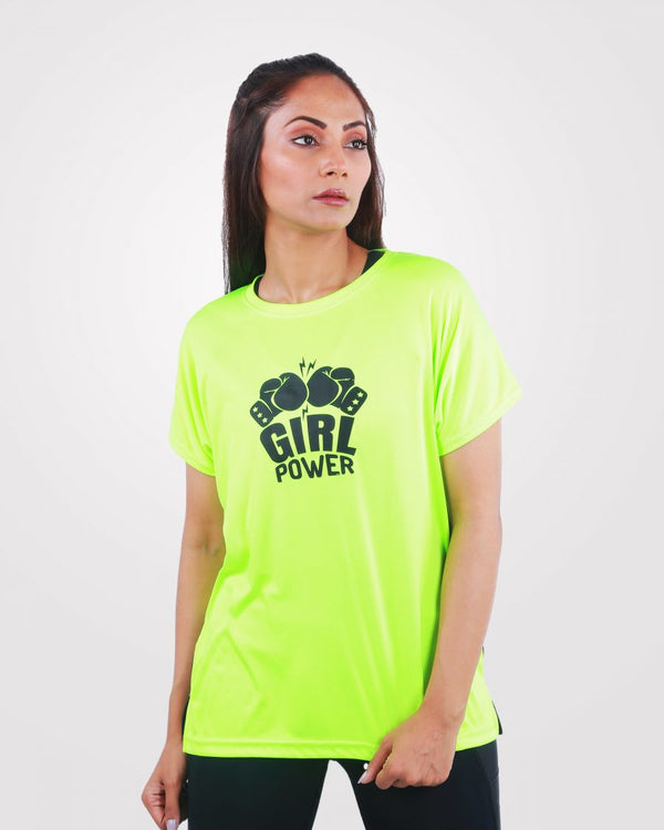 Womens Gym Tee Dri-Fit Girl Power
