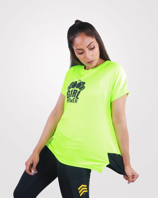 Womens Gym Tee Dri-Fit Girl Power