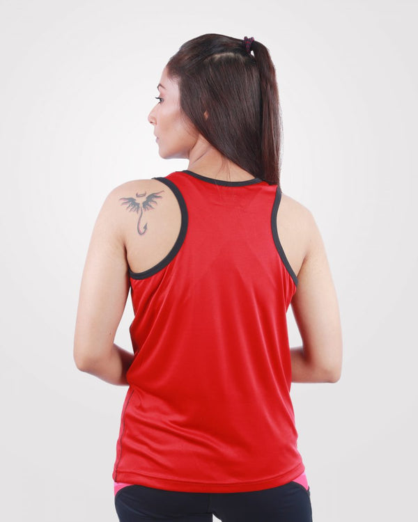 Women’s Tank Top Red Drifit