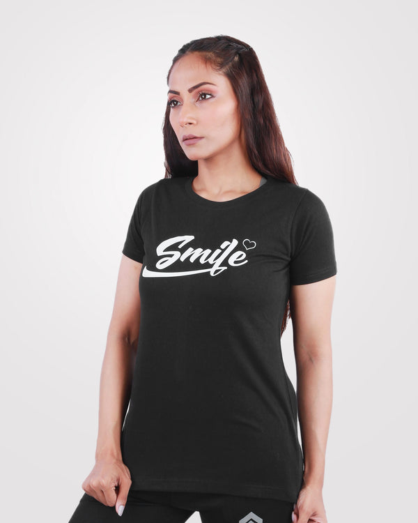 Regular Fit Womens Smile Tee