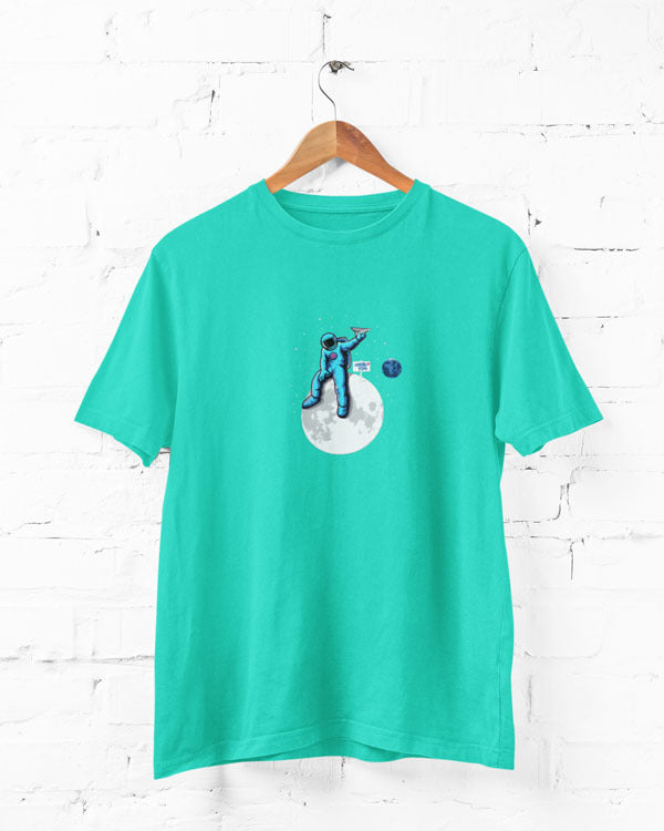 Women’s Astronaut T Shirt Half Sleeves