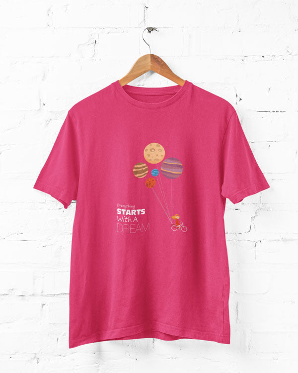 Women’s Dream T Shirts Half Sleeves