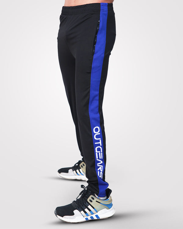 Men's Slim Fit Trouser With Blue Strip