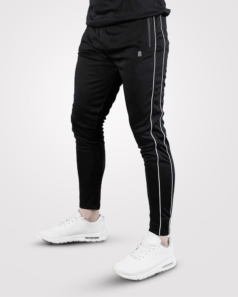 Cross-Border Stretch Men Joggers Black - Outgears Fitness