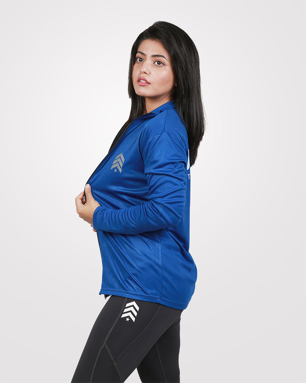Gym Jacket For Women Blue