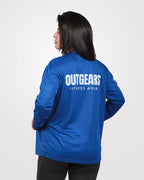Gym Jacket For Women Blue - Outgears Fitness
