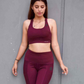 Maroon Sports Bra - Outgears Fitness