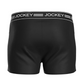 Black boxer briefs with Jockey waistband on a white background