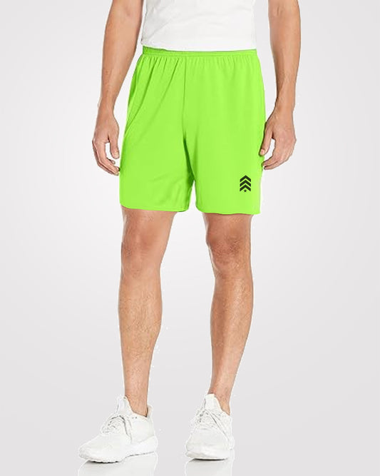 Neon Green Drifit Workout Shorts