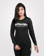 Black Full Sleeves Tee Dri-Fit - Outgears Fitness