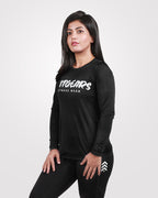 Black Full Sleeves Tee Dri-Fit - Outgears Fitness