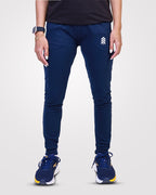 Slim Fit French Terry Trouser Navy - Outgears Fitness