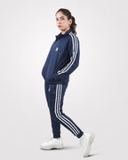 Women Tracksuit Navy Blue - Outgears Fitness