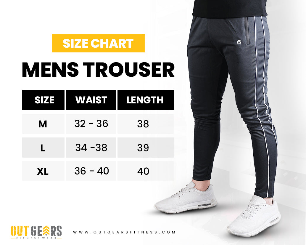 Cross-Border Stretch Men Joggers Gray - Outgears Fitness