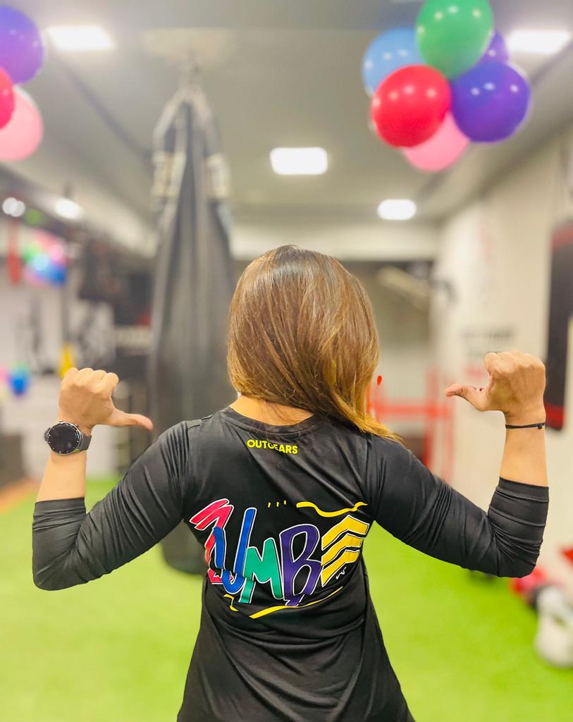Zumba Black Womens Dri-Fit - Outgears Fitness
