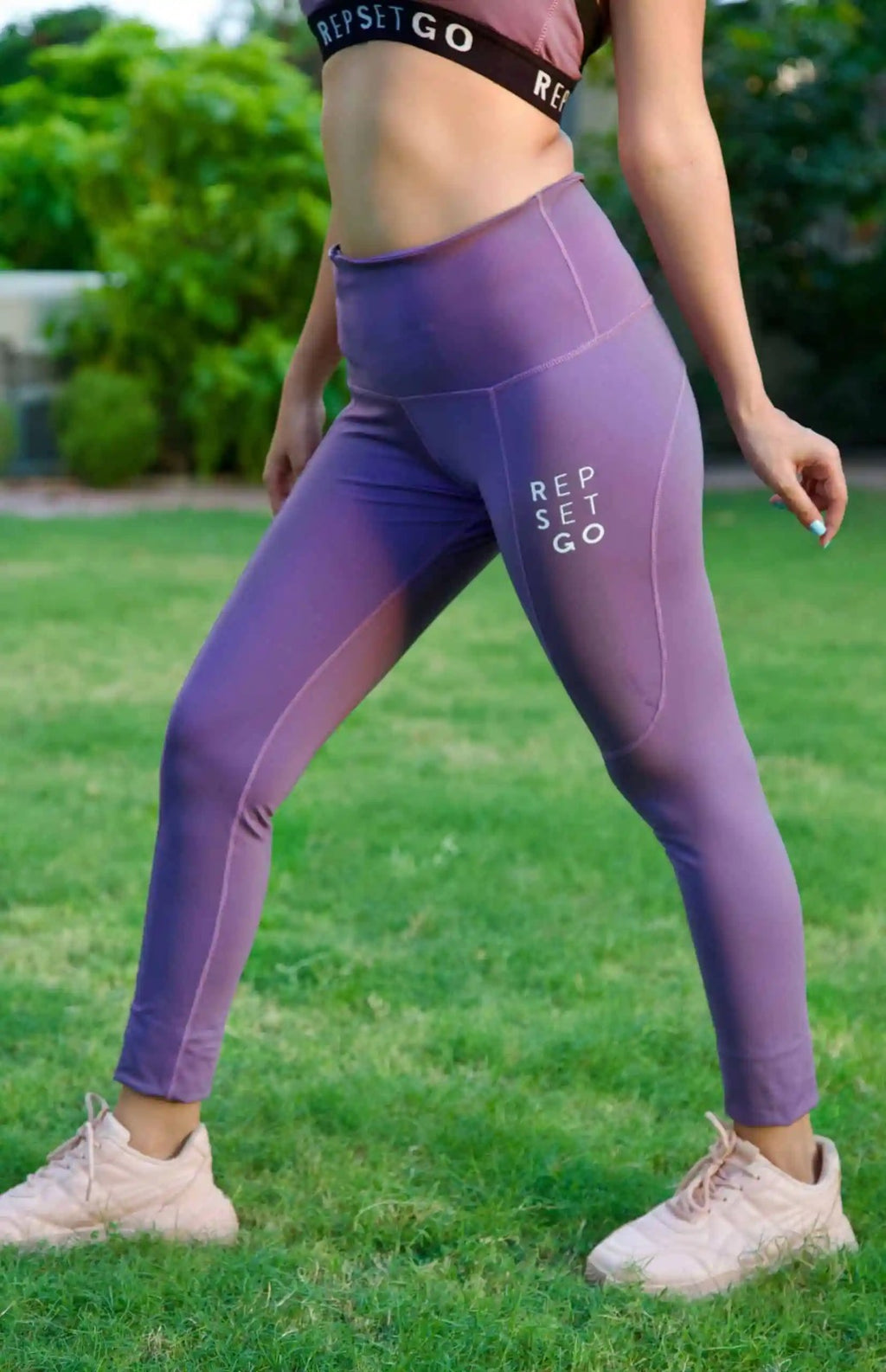 Women's Gym Tights Lilac