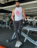 Hood Tank Top White - Outgears Fitness