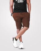 brown shorts for summer
