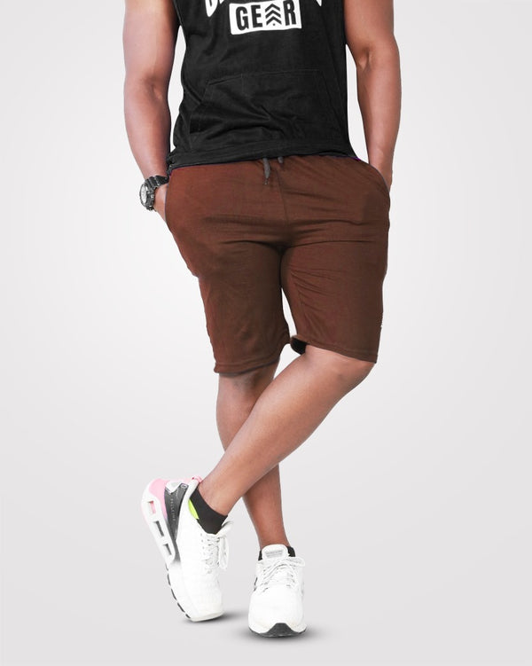 Terry Shorts Brown