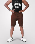 brown shorts for summer