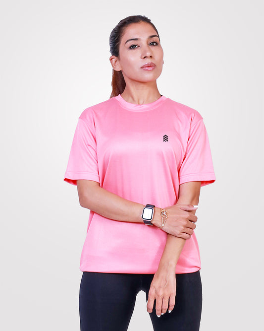 Women's Relaxed Drifit T-Shirt Pink