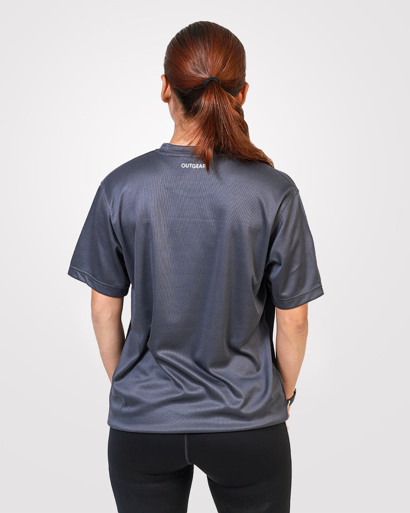 Women's Relaxed Drifit T-Shirt Gray