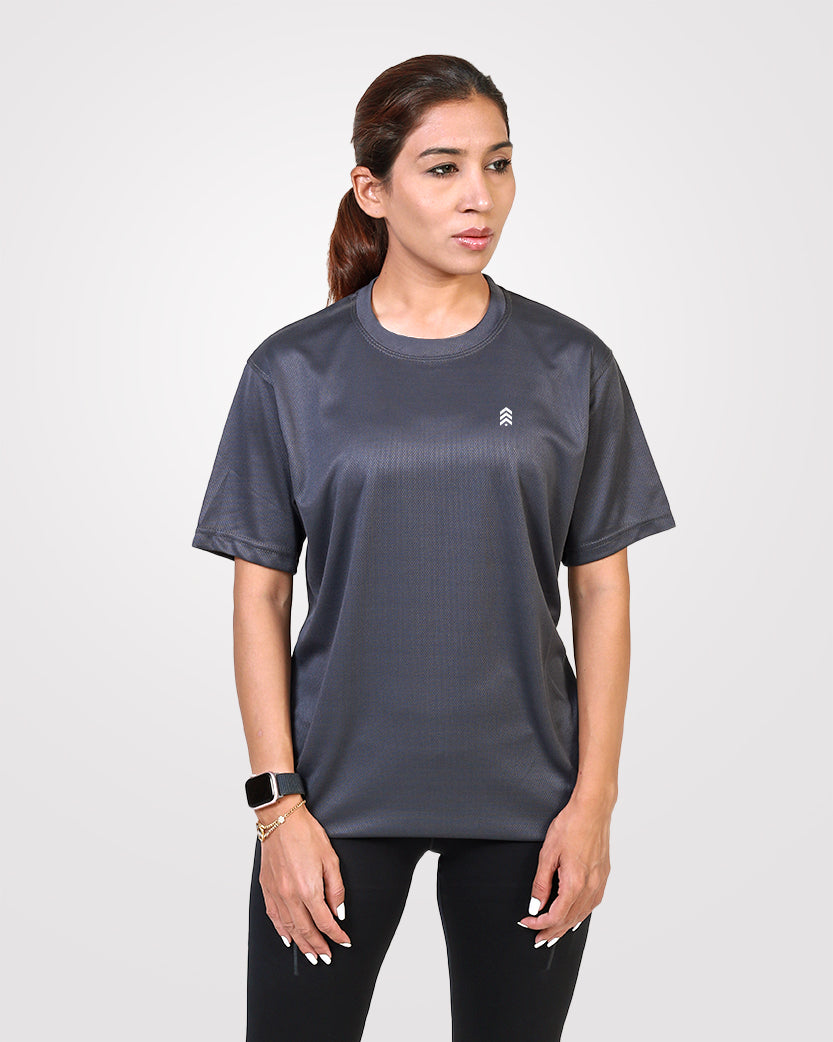 Women's Relaxed Drifit T-Shirt Gray