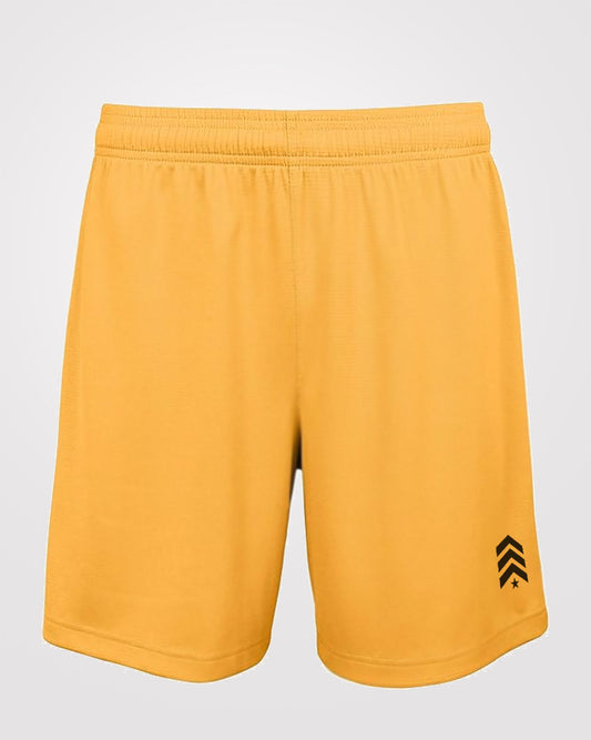 Yellow Drifit Workout Shorts