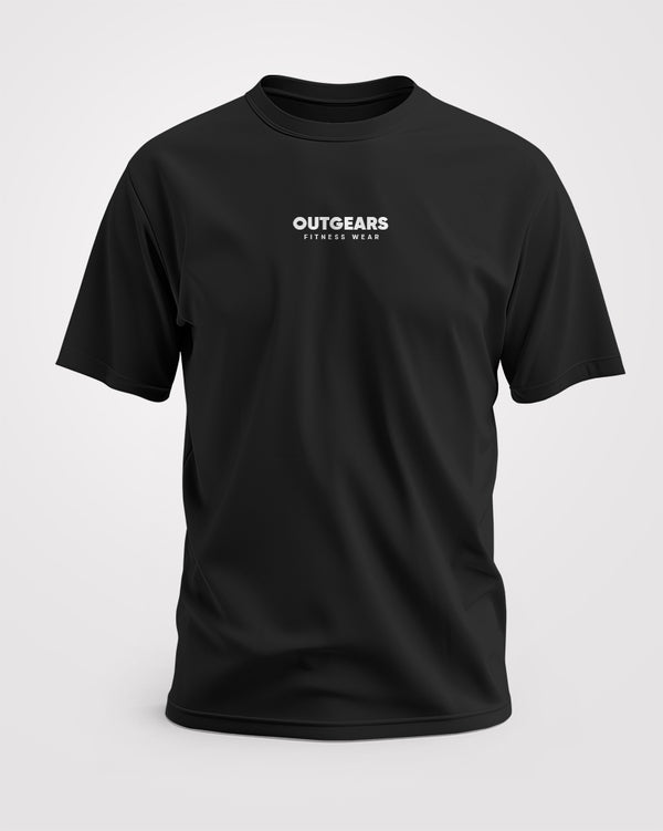 Mens Drifit Tshirt Micro Fiber Black