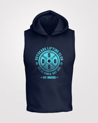 Hood Tank Top Navy