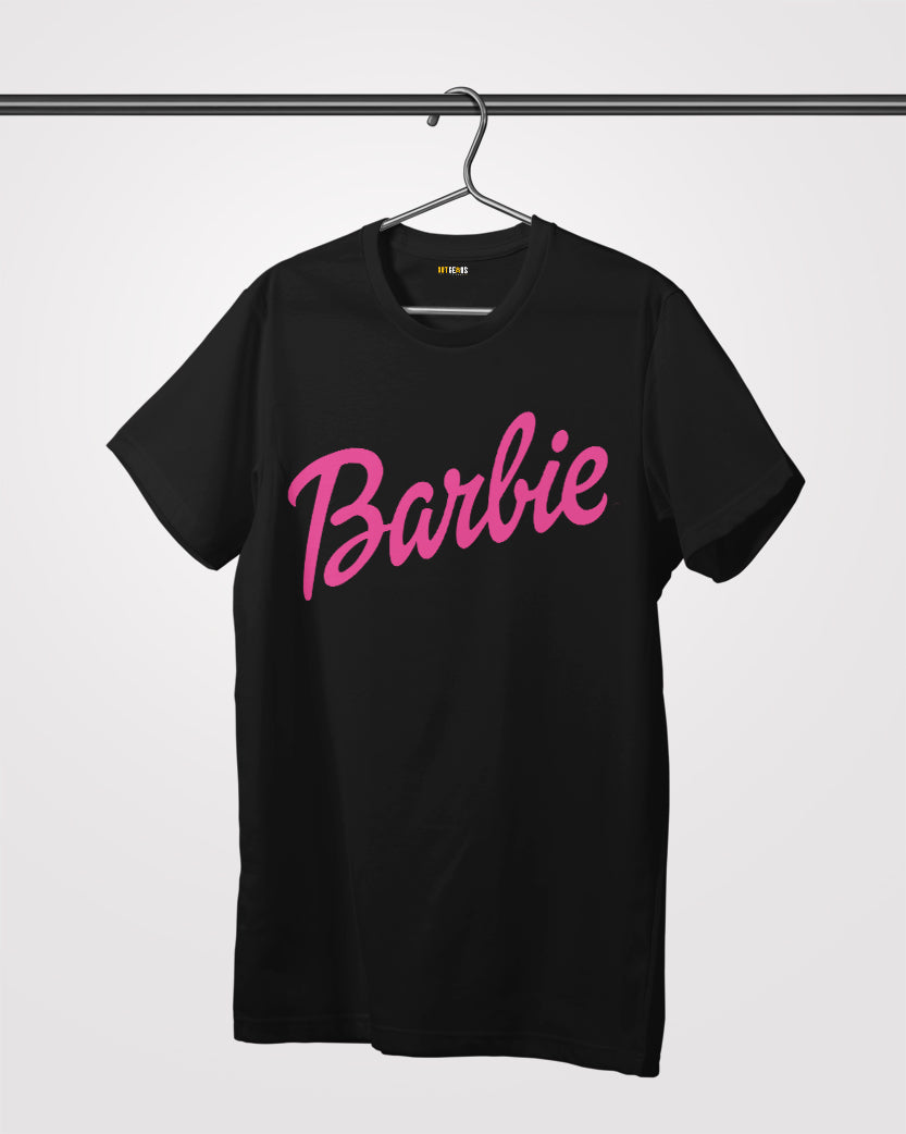 barbie tshirt black