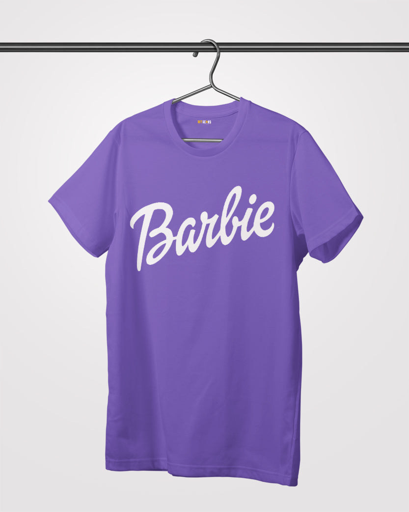 barbie tshirt purple