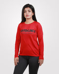 Red Full Sleeves Tee Dri-Fit - Outgears Fitness