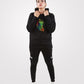 Women Black Hoodie Jogger