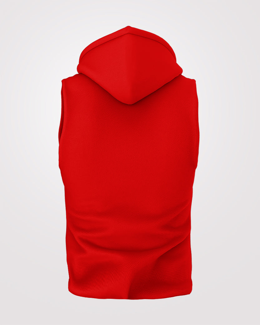 Hood Tank Top Red