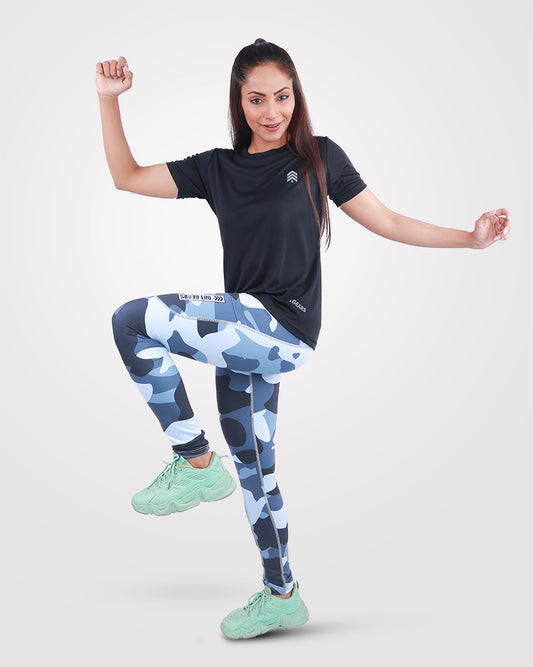 Camouflage Gym Tights - Outgears Fitness