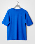 Men's Over Size T-Shirt Blue - Outgears Fitness