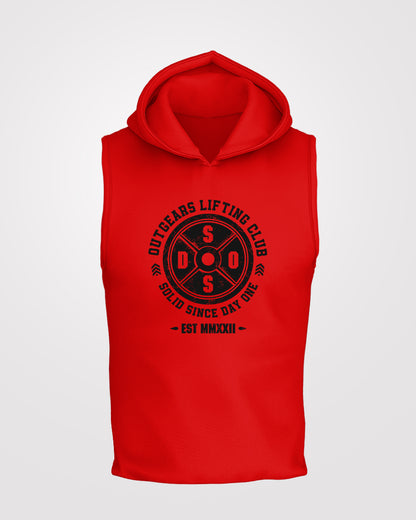 Hood Tank Top Red