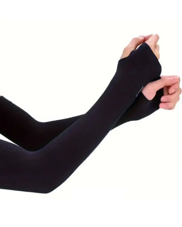 Arms Sleeves Black Finger