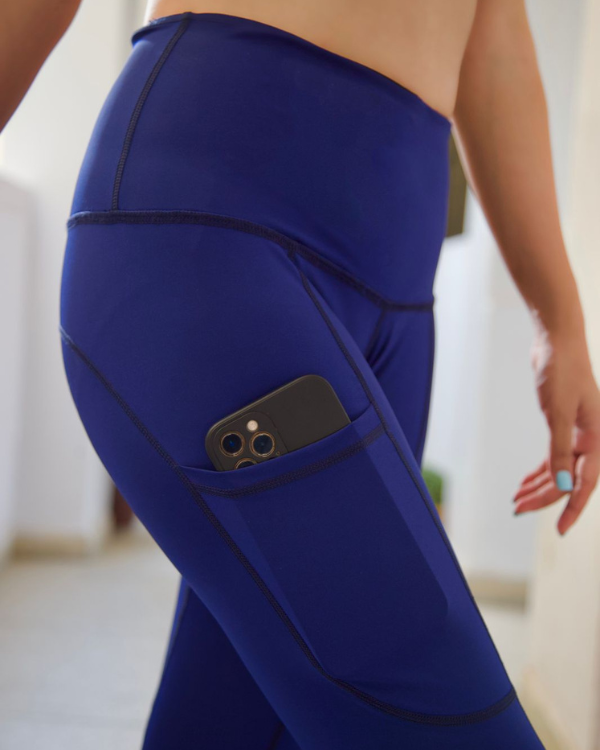 Women's gym Tights Blue - Outgears Fitness