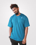 Men's Over Size T-Shirt Teel - Outgears Fitness