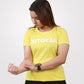 Women's Yellow Basic T-Shirt